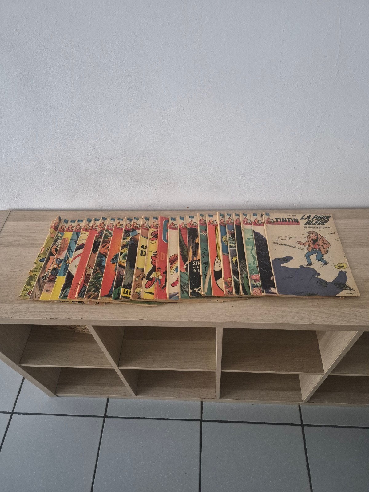 livre TinTin 16eme Année, Enlèvement