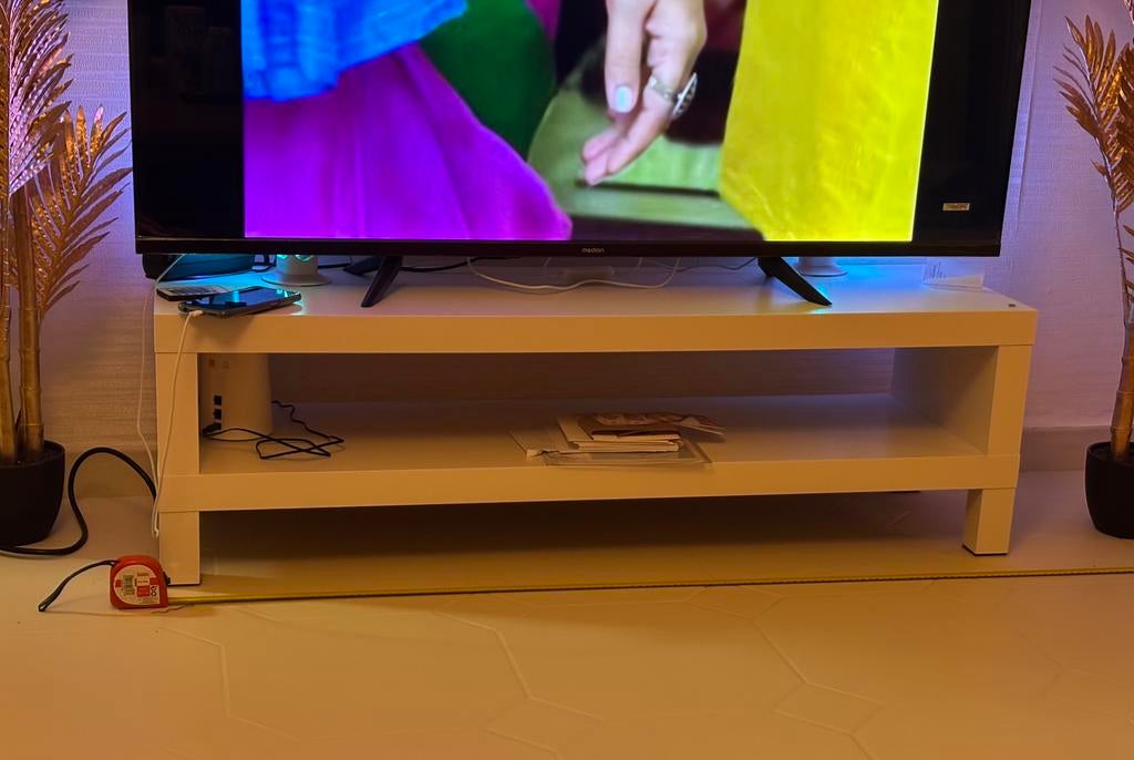 Tv-meubel, Huis en Inrichting, Kasten |Televisiemeubels, Overige materialen, 100 tot 150 cm, Bois, Ophalen of Verzenden