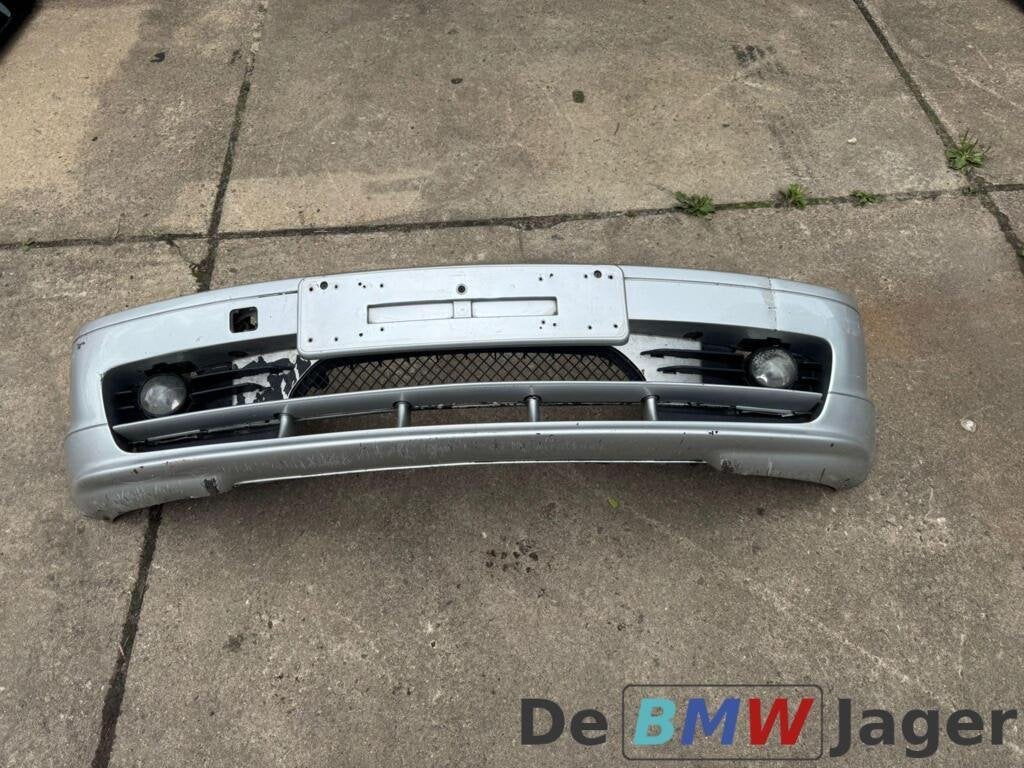 Voorbumper pre-facelift grijs BMW 3-serie E46 51118218172, Auto-onderdelen, Ophalen, Gebruikt, Voor, Bumper