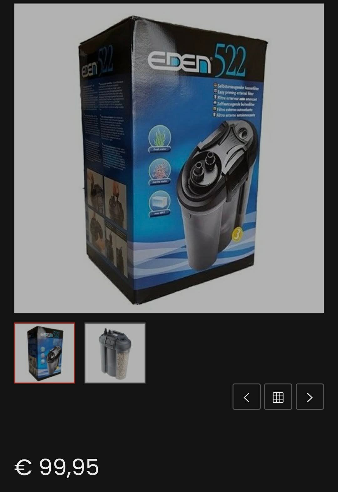 superfish quadro 40 met buitenfilter, Dieren en Toebehoren, Ophalen, Verwarming, Superfish