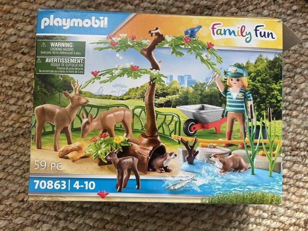 Playmobil 70863 Animaux de la forêt, Neuf, Enlèvement ou Envoi, Family fun, Kit complet