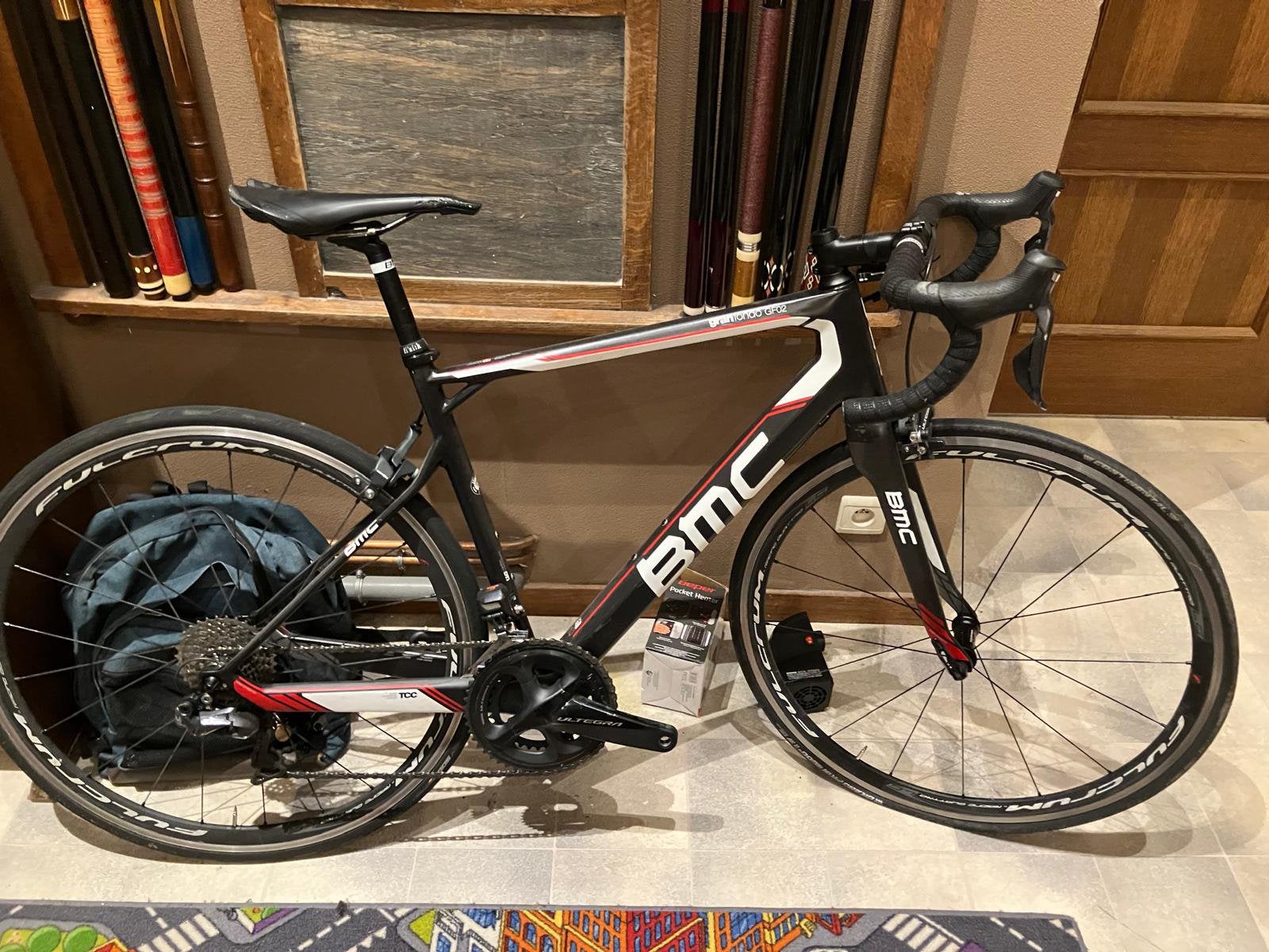 Koersfiets bmc grandfondo, Ophalen, 28 inch, Velgrem, Zo goed als nieuw
