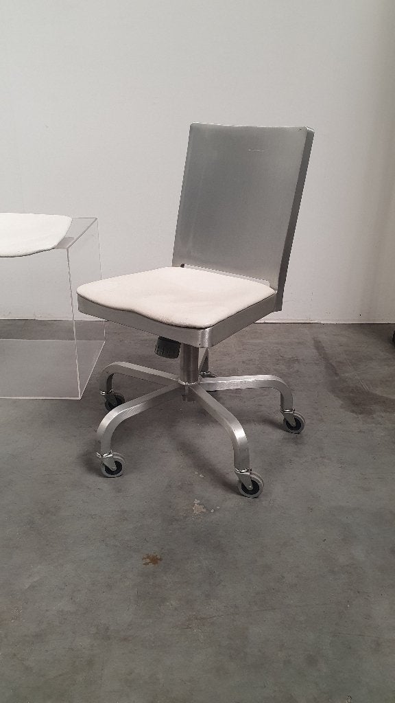 Emeco Design Starck bureaustoel Hudson chair aluminium, Werkplek, Ophalen, Gebruikt, Stoel