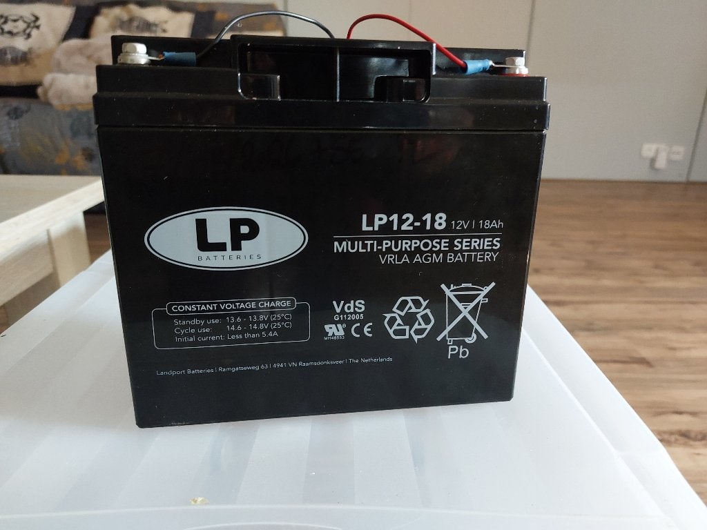 Batterie interne LP12-18 12V 2.3Ah 18Ah, Ophalen, Zo goed als nieuw, Overige typen, Overige soorten