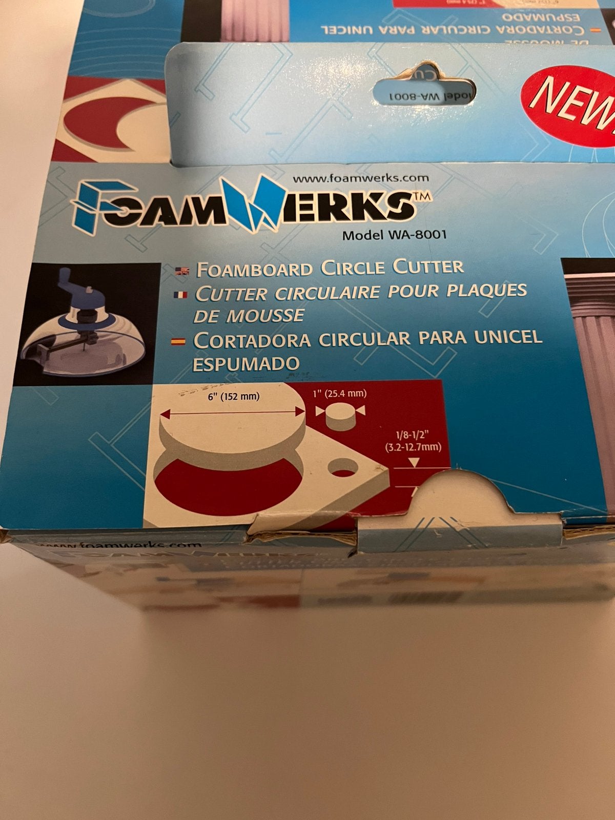 Foamwerks cirkel cutter, Hobby en Vrije tijd, Knutselen, Zo goed als nieuw, Machine, Ophalen of Verzenden