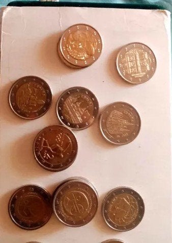 variety 2 euro herdenkings munten, Timbres & Monnaies, Monnaies | Europe | Monnaies euro, Enlèvement ou Envoi, 2 euros, Monnaie en vrac