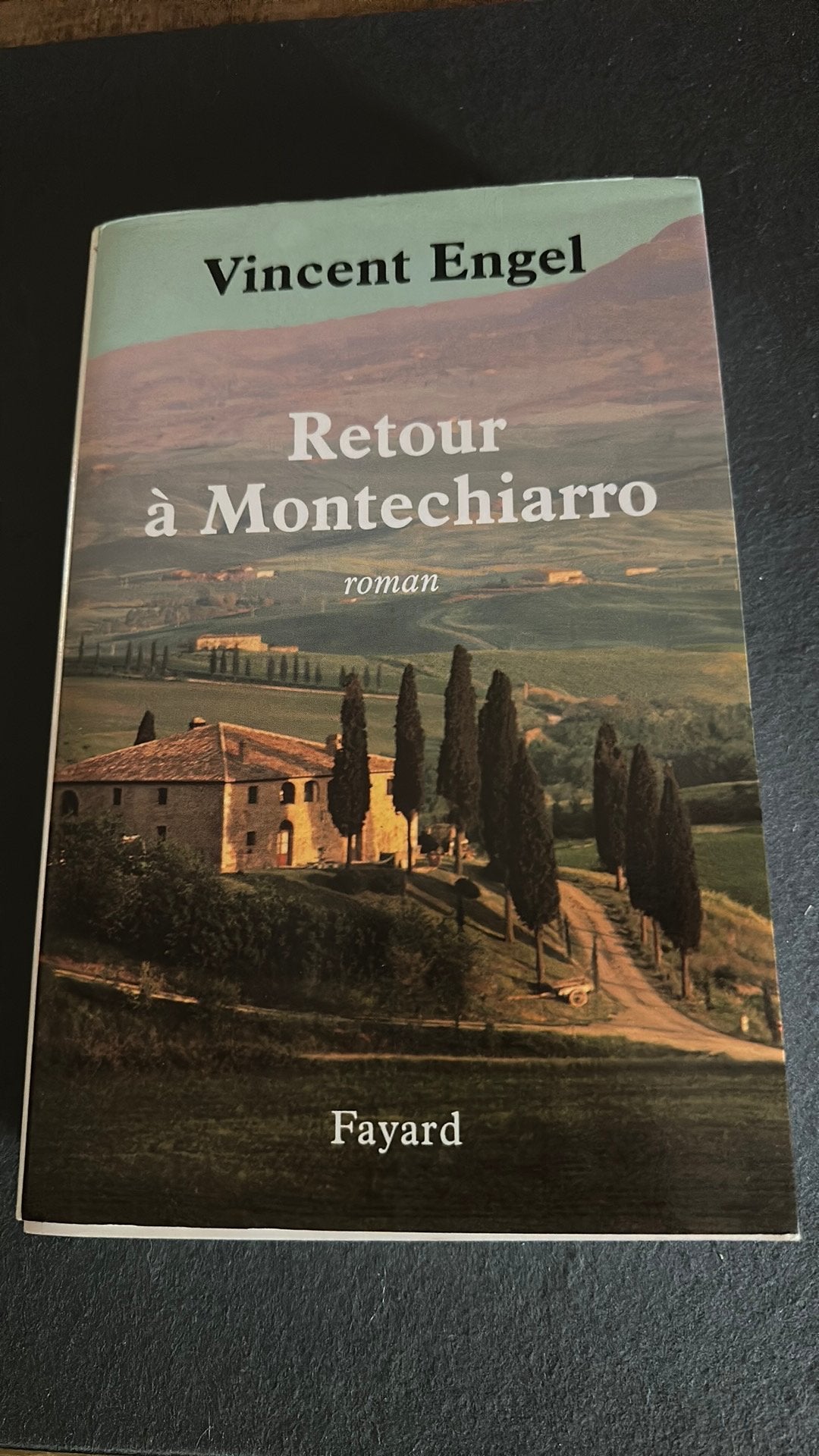 Retour à Montechiarro de Vincent Engel, Livres, Romans, Enlèvement ou Envoi, Comme neuf