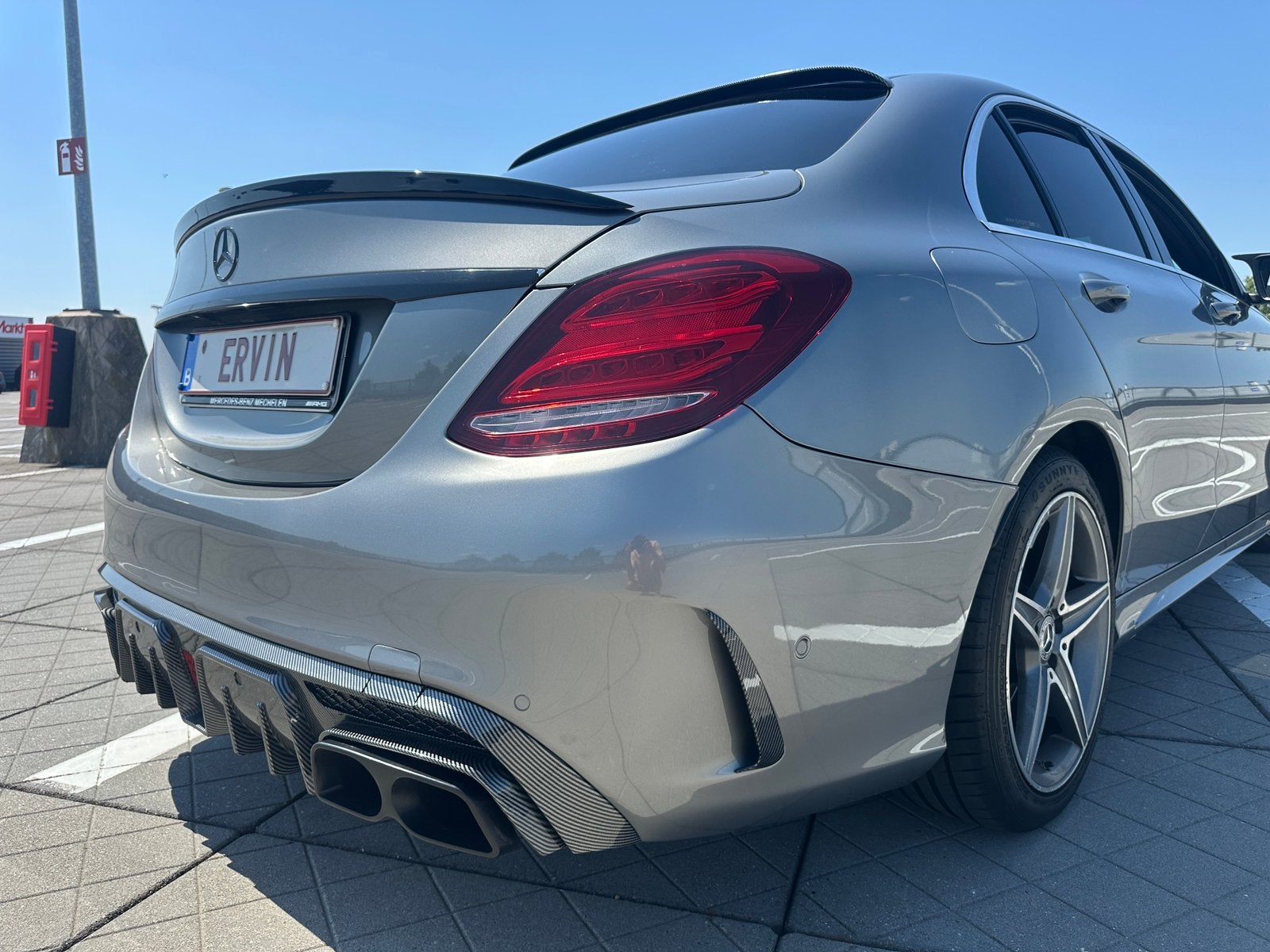 Mercedes Benz w205 / AMG Line / BlueTEC c220d, Auto's, 4 deurs, Leder, Particulier, Dealer onderhouden