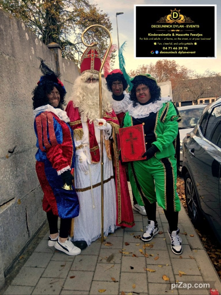 sint-klaas en pieten bezoek, Divers, Envoi, Neuf
