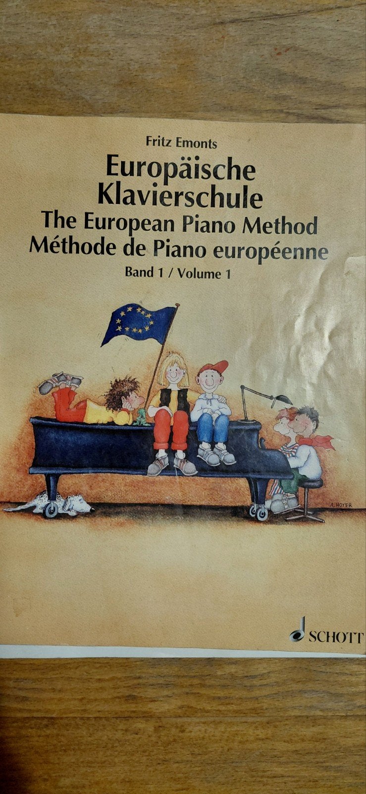 pianoboek, fritz emonts, Ophalen of Verzenden