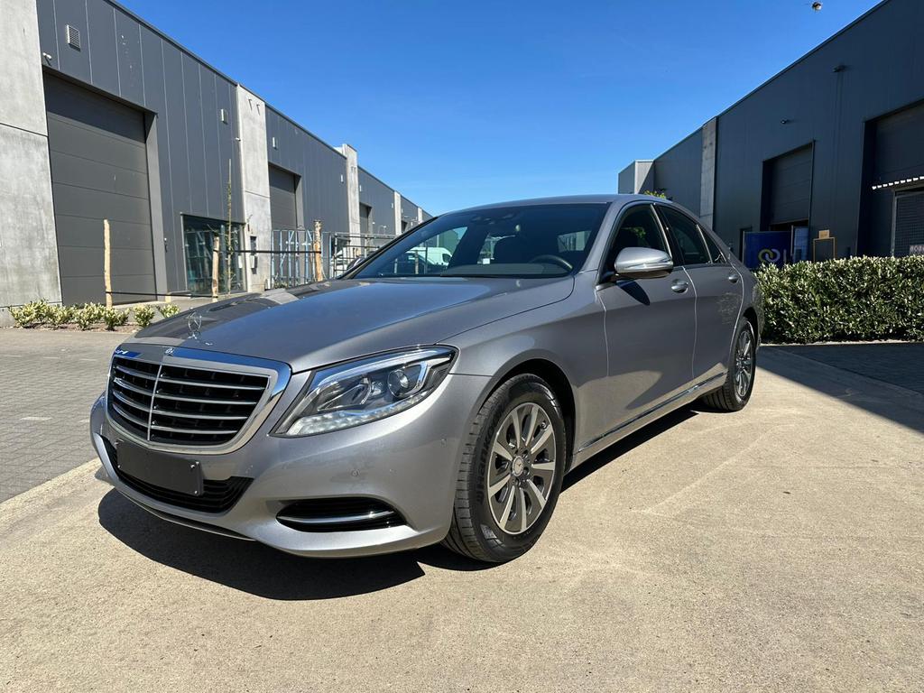 Mercedes S300D/Hybride - 59.243km Lucht|Cam|Elecstoelen|Led, Auto's, Mercedes-Benz, Automaat, 4 cilinders, Bedrijf, 5 zetels
