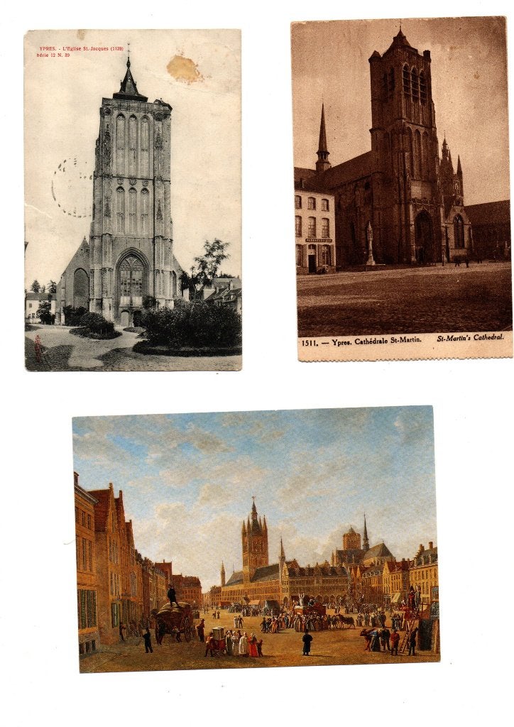 CARTES POSTALES IEPER/YPRES, Collections, Enlèvement ou Envoi, Ville ou Village