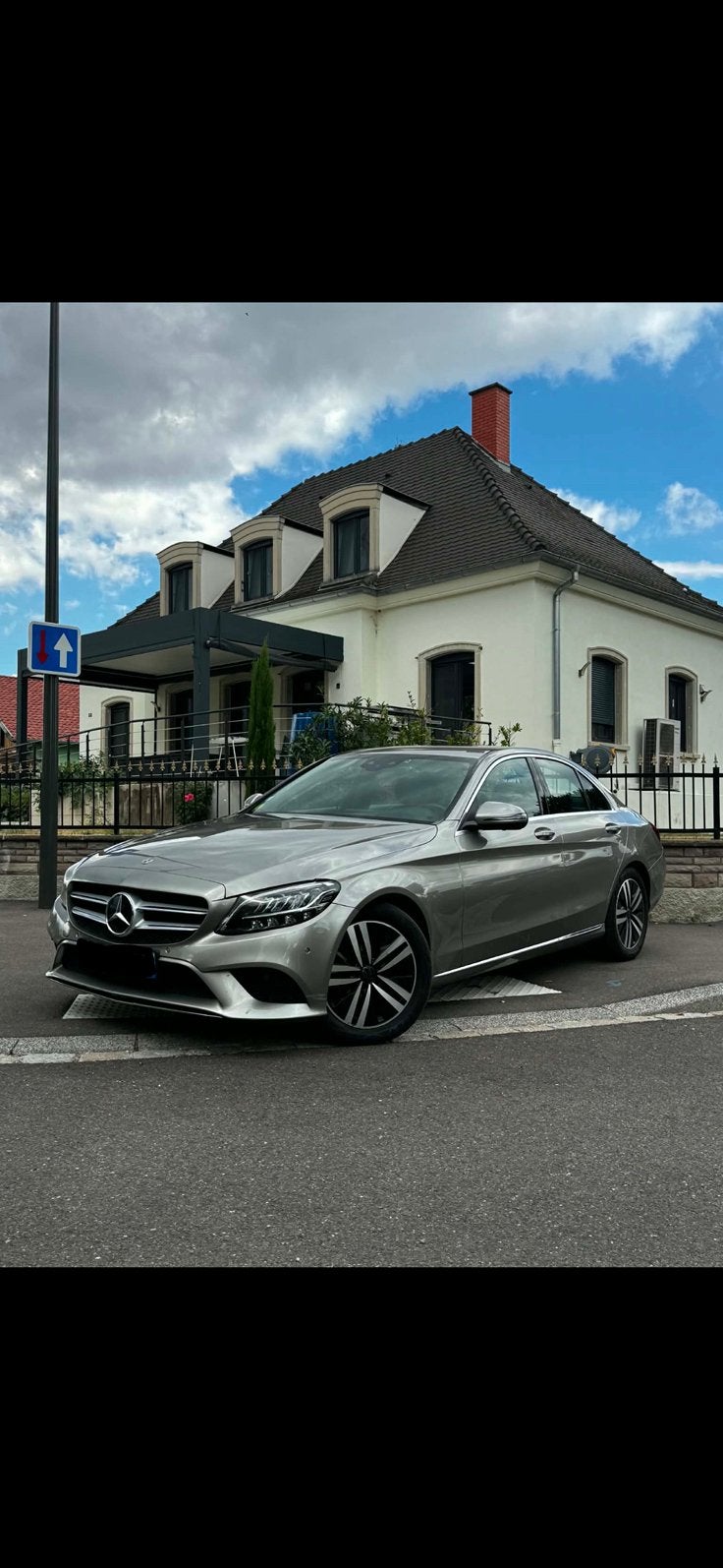 Mercedes c200, Auto's, Voorwielaandrijving, Zwart, Overige kleuren, Achteruitrijcamera