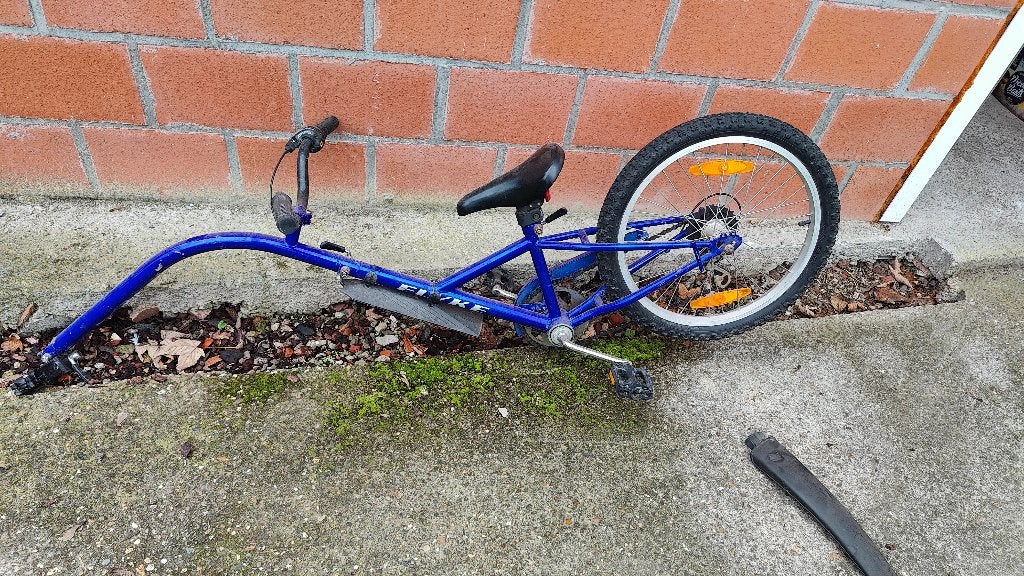 Aanhangfiets, Vélos & Vélomoteurs, Enlèvement, Utilisé, Vélo suiveur
