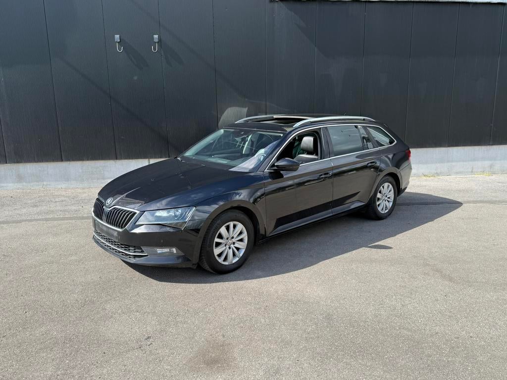 Skoda Superb 2.0 automatique, Autos, Cuir, Achat, Euro 6, Noir
