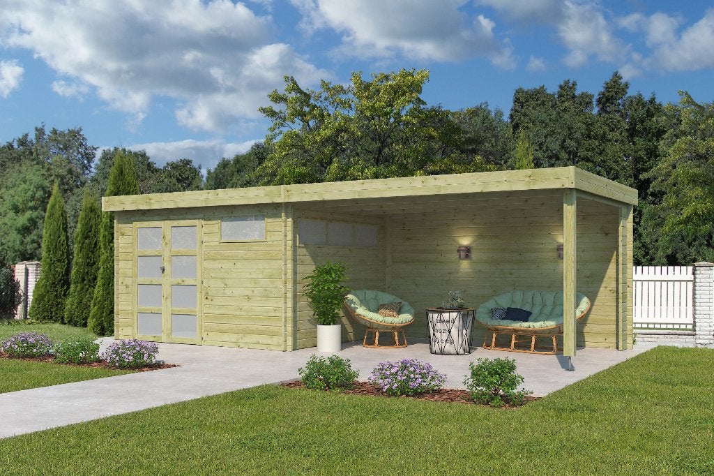 Abri de jardin Moderne 755x295cm NOUVEAU !, Enlèvement ou Envoi, 500 cm ou plus, Neuf, 200 à 400 cm