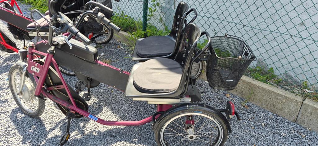 2 elektrische duofietsen, Fietsen en Brommers, Ophalen