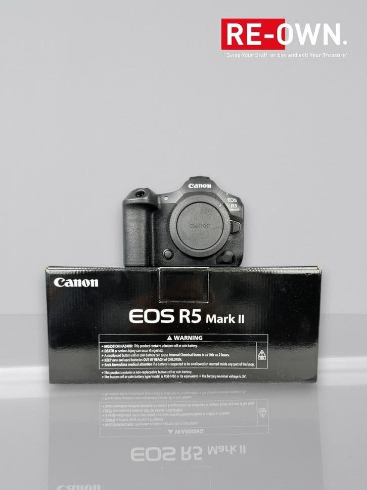 Canon EOS R5 Mark II | 45MP | Nieuwstaat | 1126 clicks, Audio, Tv en Foto, Canon, Draagriem, Ophalen of Verzenden, Zo goed als nieuw