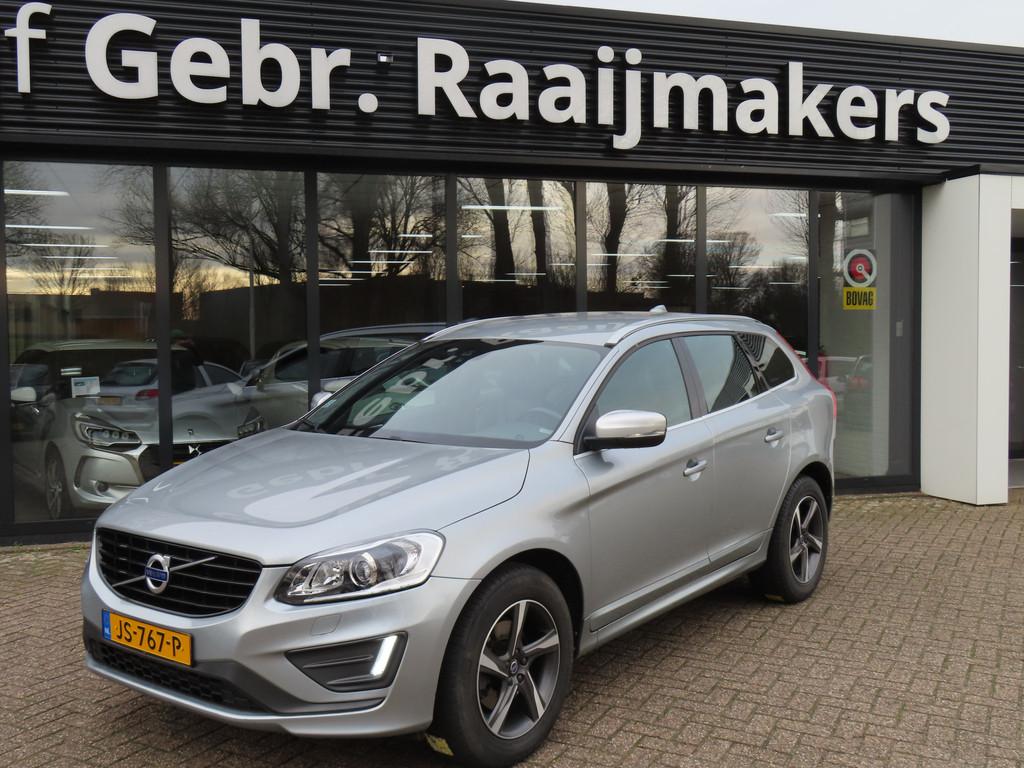 Volvo XC60 2.4 D5 221pk R-Design*Leder*Navi* (bj 2016), Auto's, Automaat, 1698 kg, Gebruikt, Euro 6
