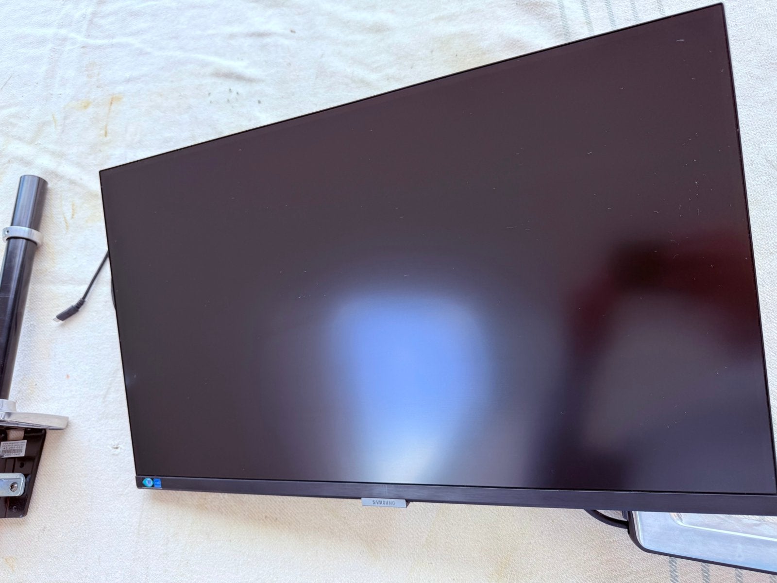 4K scherm 27 “ Samsung in zeer goede staat, Computers en Software, Monitoren, Zo goed als nieuw, DisplayPort, DVI, HDMI, Thunderbolt