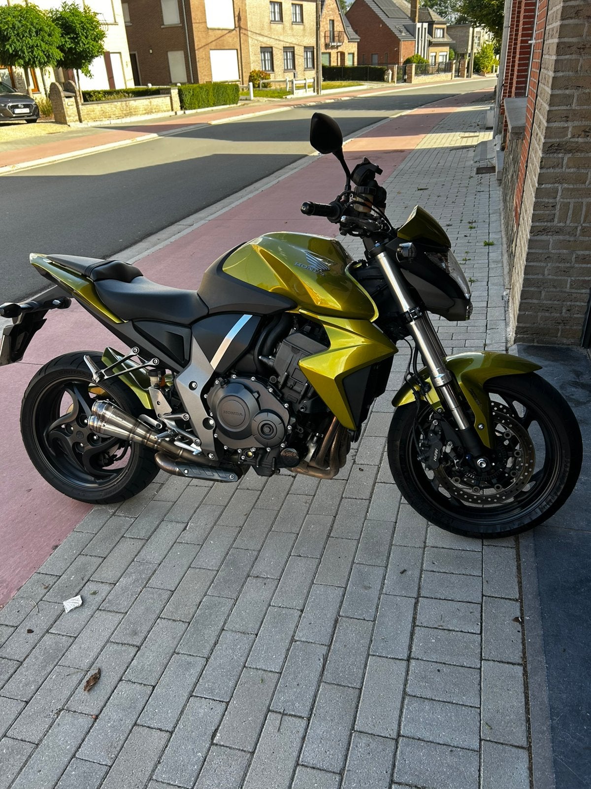 Honda CB1000R - 2009 - 49.361 km - kleur = groen, Motoren, 4 cilinders, Particulier, Meer dan 35 kW, Handgeschakeld
