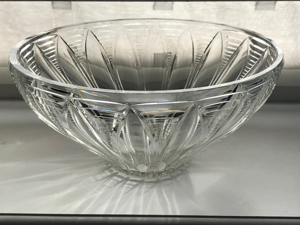 Art deco fruit schaal kristal, Ophalen