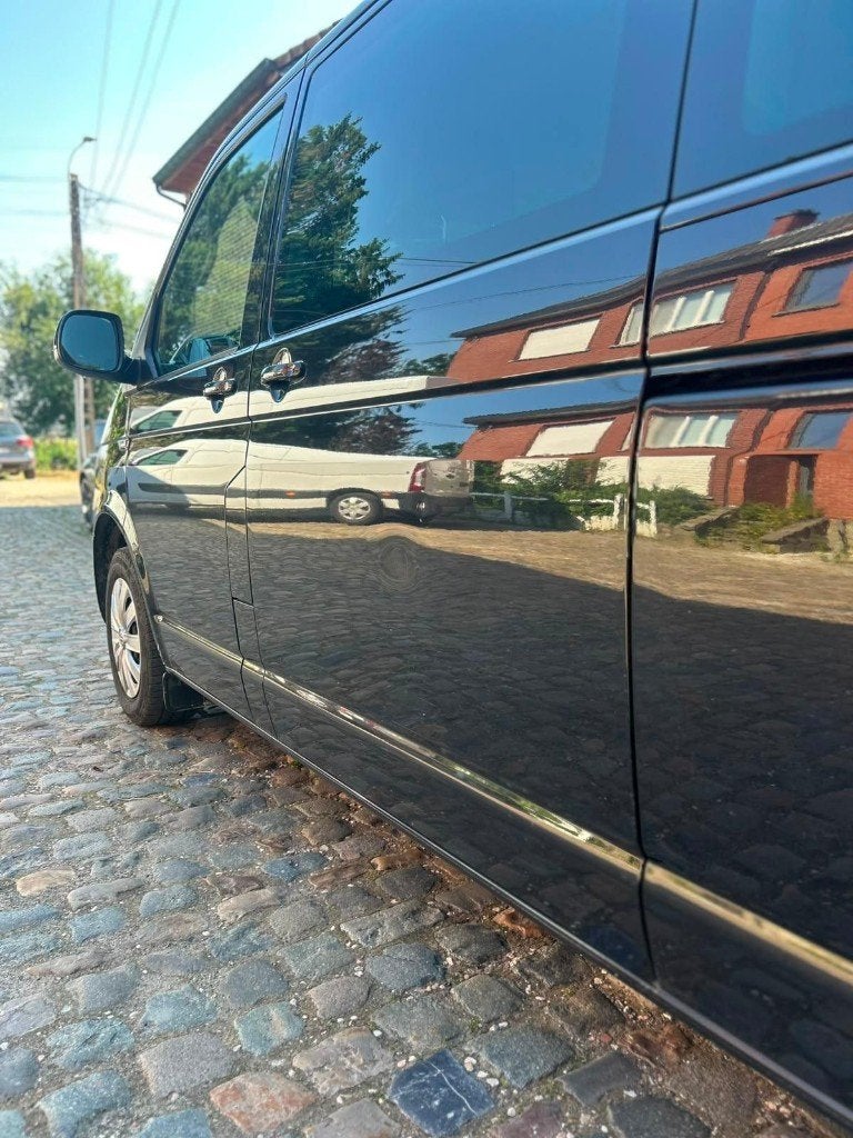 Vw transporter caravelle  t6, Autos, Boîte manuelle, Noir, 5 portes, Particulier