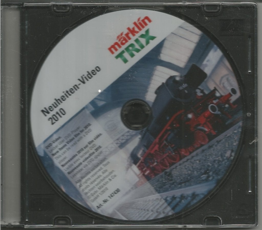 DVD Video nieuwigheden Märklin Trix 2010, Wisselstroom, Zo goed als nieuw, Märklin, Boek, Tijdschrift of Catalogus