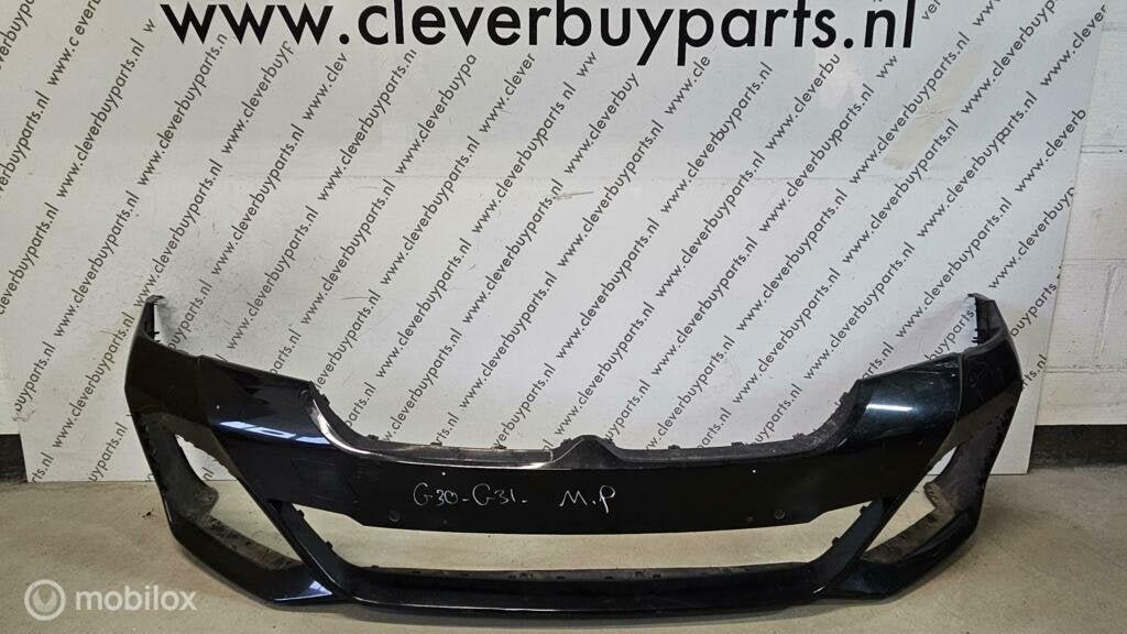 Voorbumper origineel BMW 5-serie G30 LCI ('20-'23), Gebruikt, Voor, Ophalen of Verzenden, Bumper