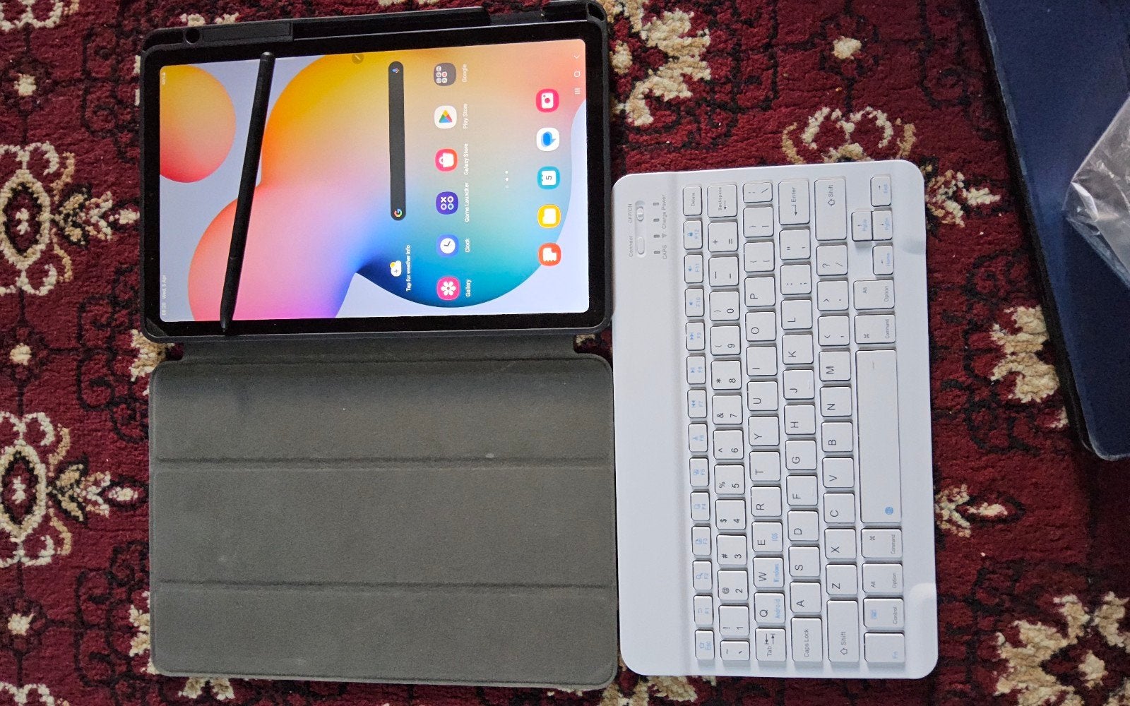 Samsung Galaxy Tab S6 Lite, presque neuf avec accessoires, Informatique & Logiciels, Enlèvement ou Envoi, 64 GB