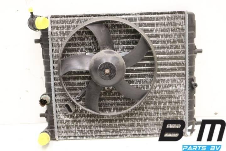 Radiateur met koelventilator Skoda Fabia 2 / Roomster, Gebruikt