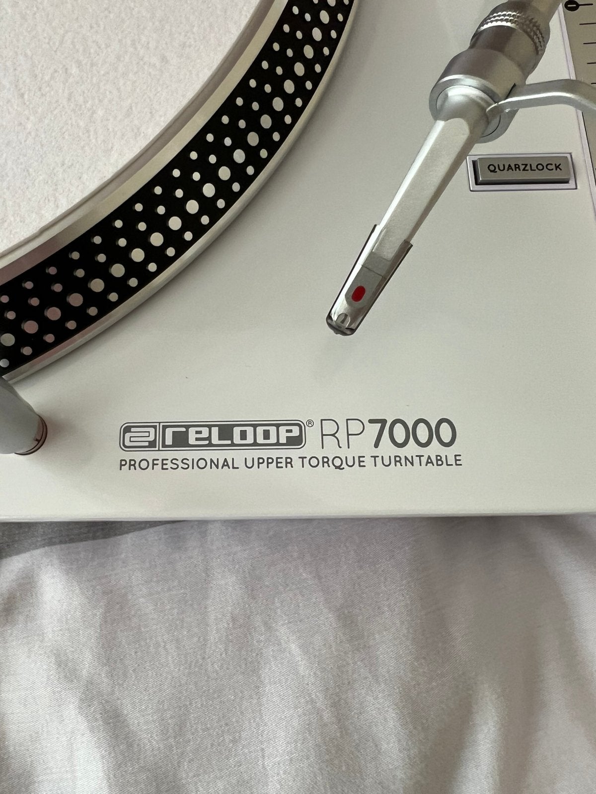 Zeldzaam Limited edition WIT RP 7000 reloop, Ophalen, Nieuw, Reloop