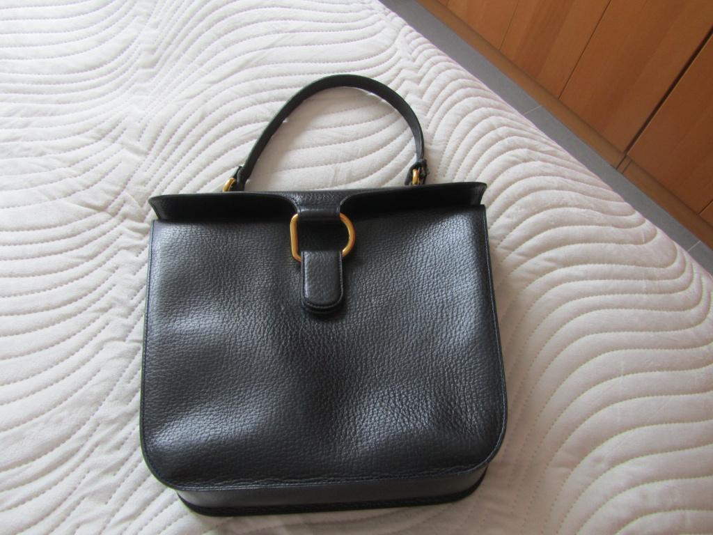 DELVAUX Sac MUSCADIN marine GM siglé, Bijoux, Sacs & Beauté, Sacs | Sacs Femme, Envoi