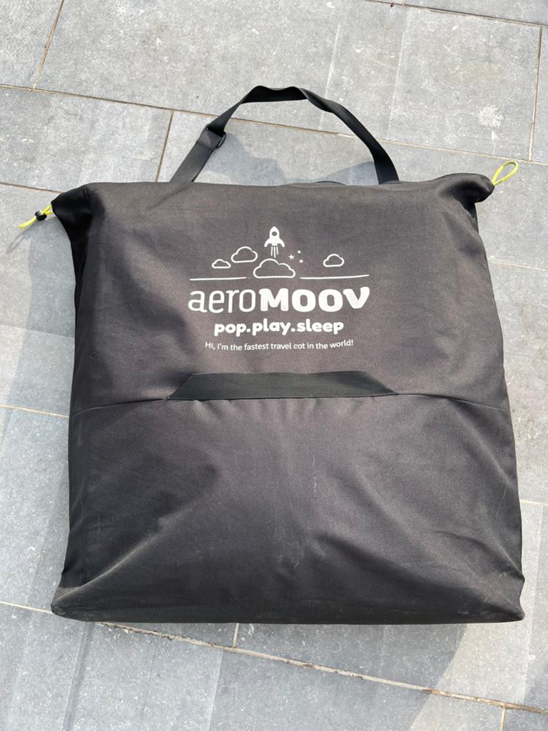 Aeromoov reisbed, Caravans en Kamperen, Tentaccessoires, Ophalen, Zo goed als nieuw