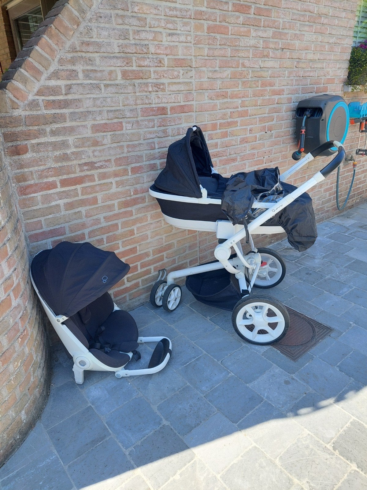 Wandelwagen + buggy Quinny Moodd, Ophalen, Quinny, Regenhoes