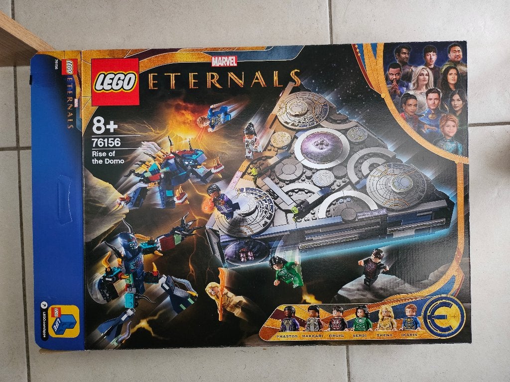 Lego 76156 Rise Of The Domo, Kinderen en Baby's, Marvel, Lego, Ophalen of Verzenden, Zo goed als nieuw