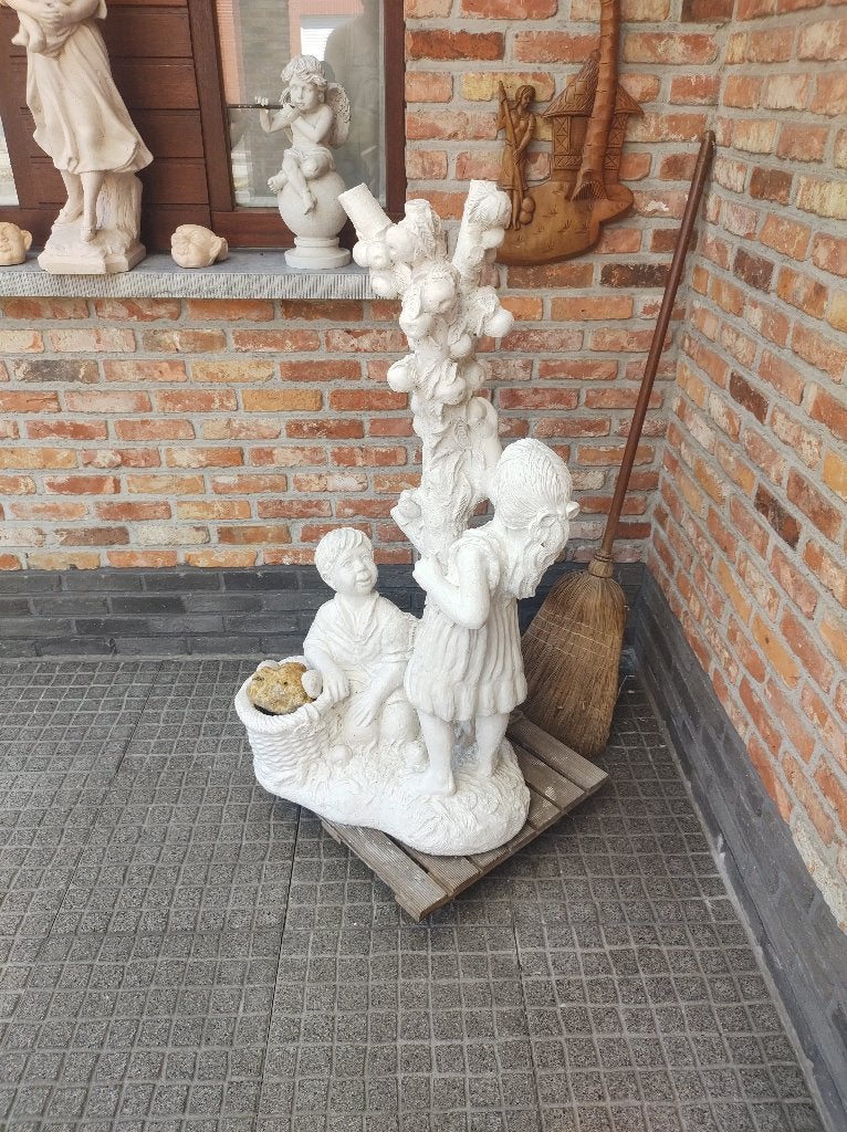 betonnen tuinbeeld, Tuin en Terras, Tuinbeelden, Ophalen, Gebruikt, Beton, Mensenbeeld