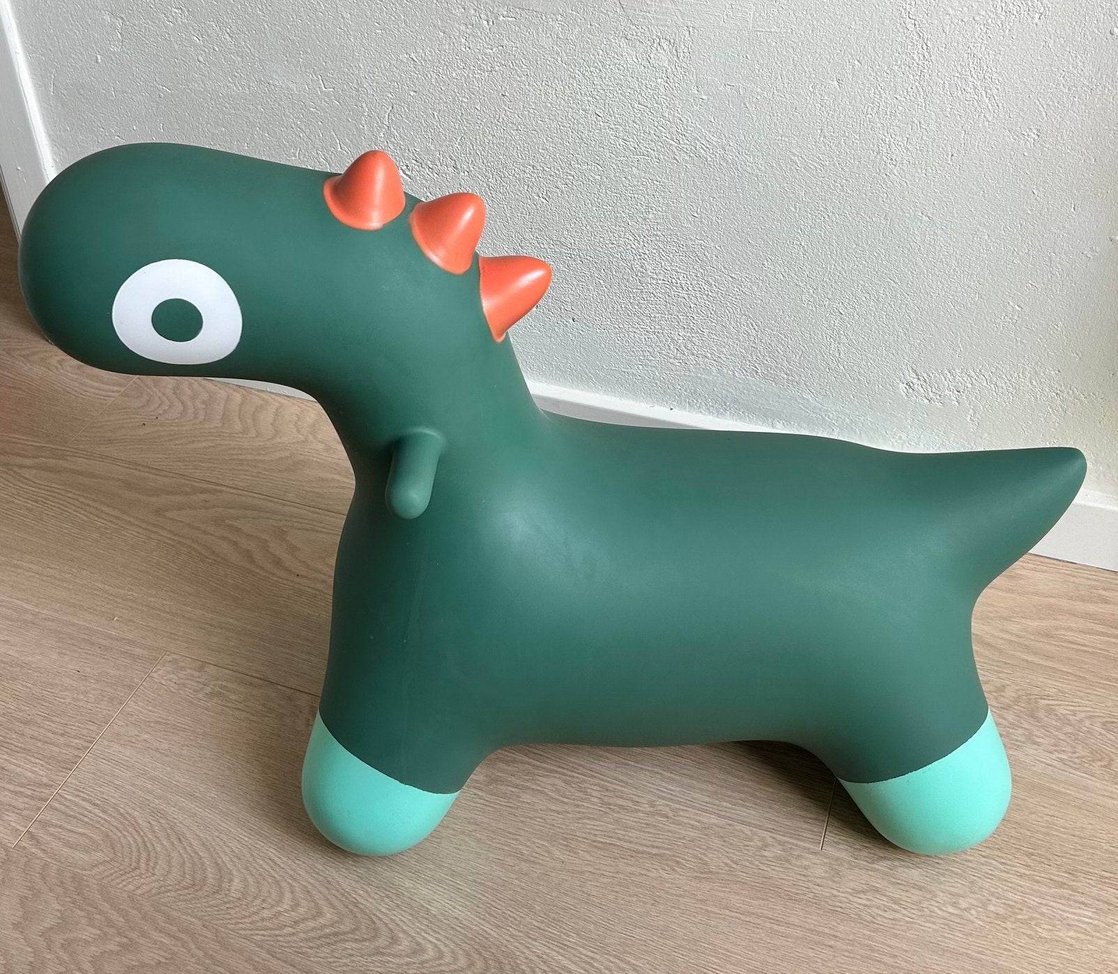 Hoppi dino, Ophalen, Zo goed als nieuw