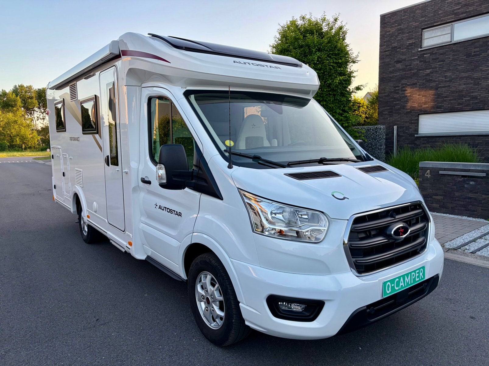 ‼️ford AUTOSTAR‼️2025‼️AUTOMAAT‼️twinbed ‼️, Caravans en Kamperen, Mobilhomes, Bedrijf, tot en met 3, Half-integraal, Ford, Ford