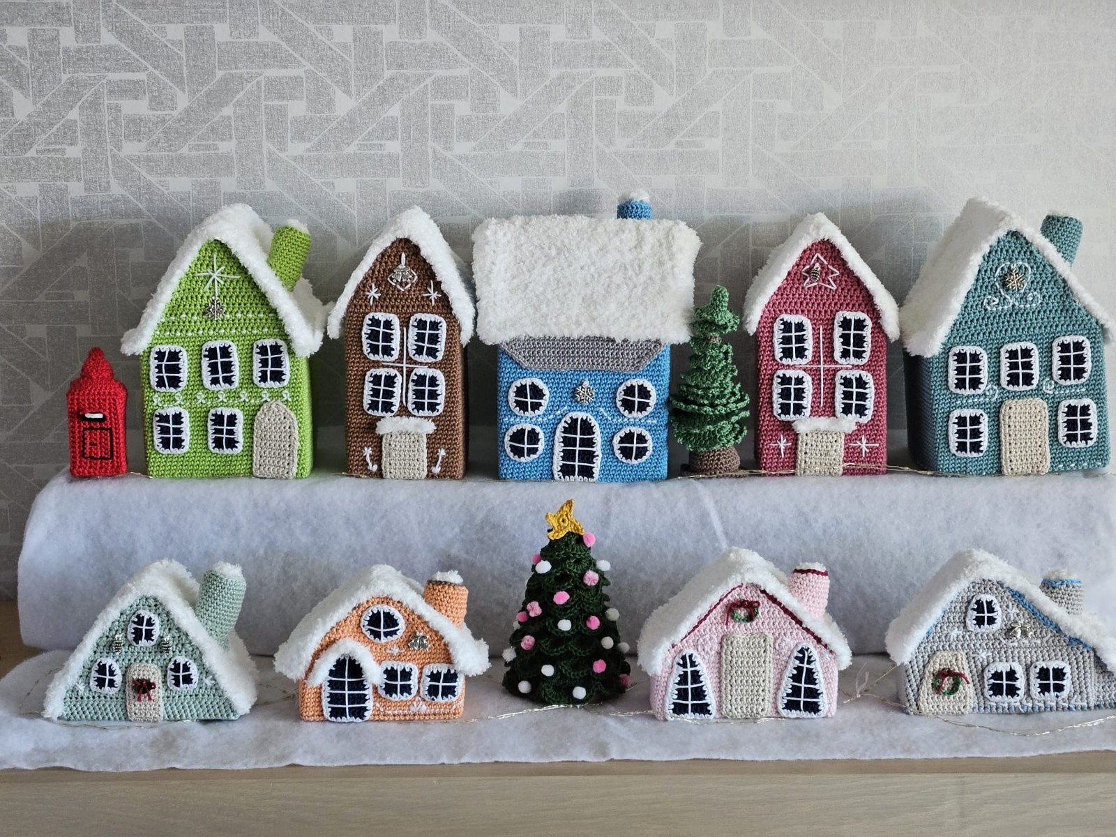 kerstdorp handgemaakt, Enlèvement, Comme neuf