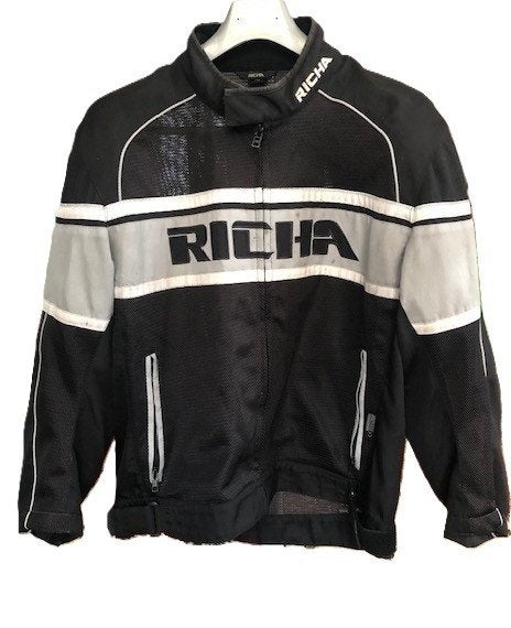 RICHA motorjas voor heren maat XL zwart en grijs, Overige typen, Heren, Ophalen of Verzenden, Richa