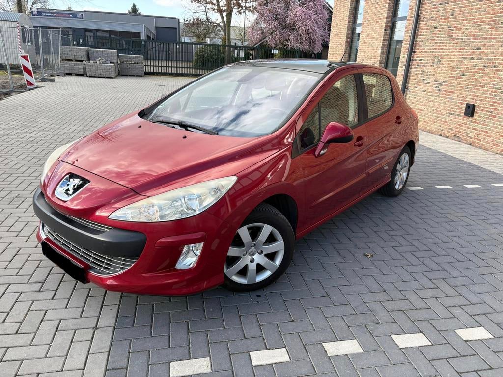 PEUGEOT 308 BENZINE, Auto's, Voorwielaandrijving, Stof, Zwart, 4 cilinders