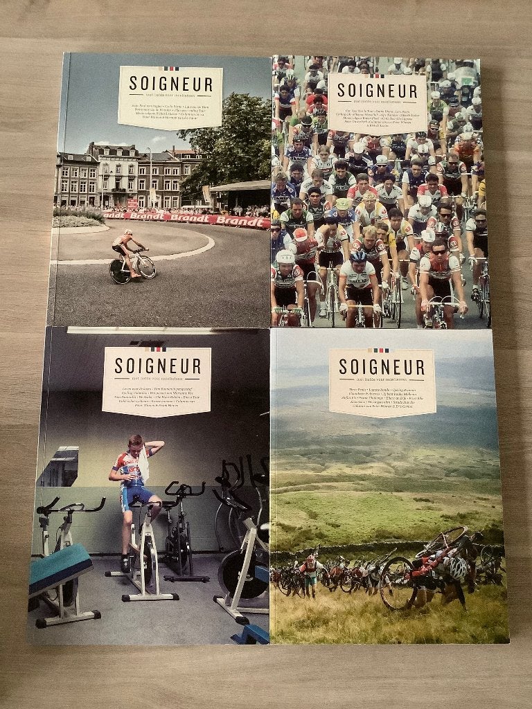 Magazines Wielrennen Soigneur, Boeken, Sportboeken, Ophalen of Verzenden, Zo goed als nieuw, Soigneur, Lopen en Fietsen
