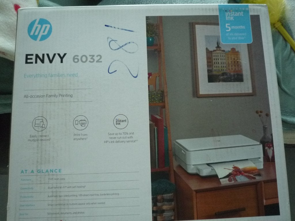 HP printer All-in-One ENVY 6032 WIFI - splinternieuw, Computers en Software, Ophalen, All-in-one, Nieuw, Ingebouwde Wi-Fi