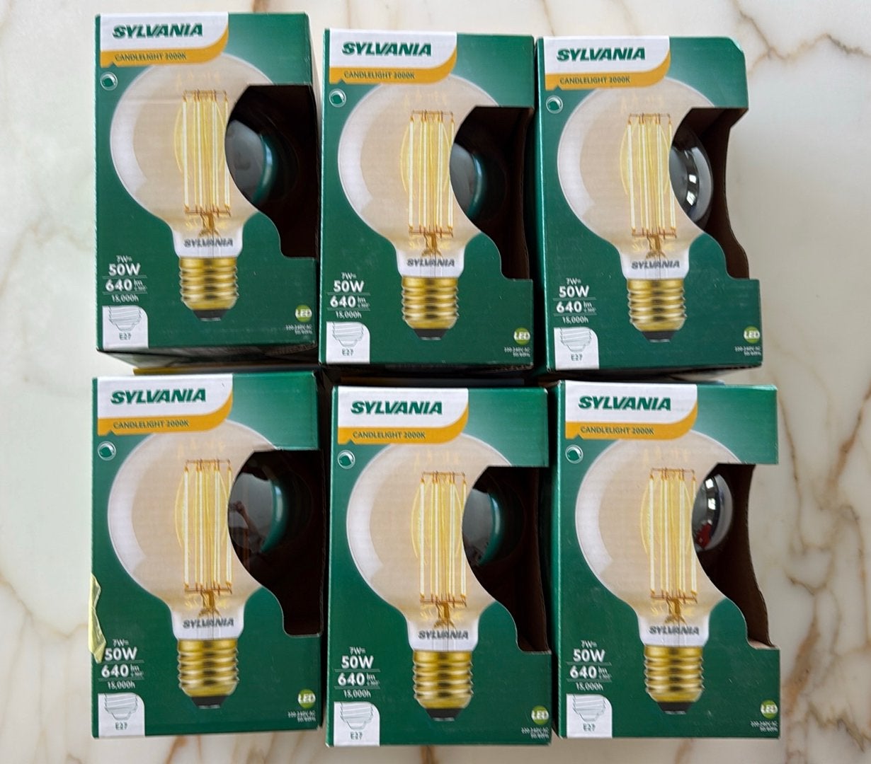 Sylvania ledlampen, Maison & Meubles, Lampes | Lampes en vrac, Neuf, E27 (grand), Ampoule LED, 30 à 60 watts