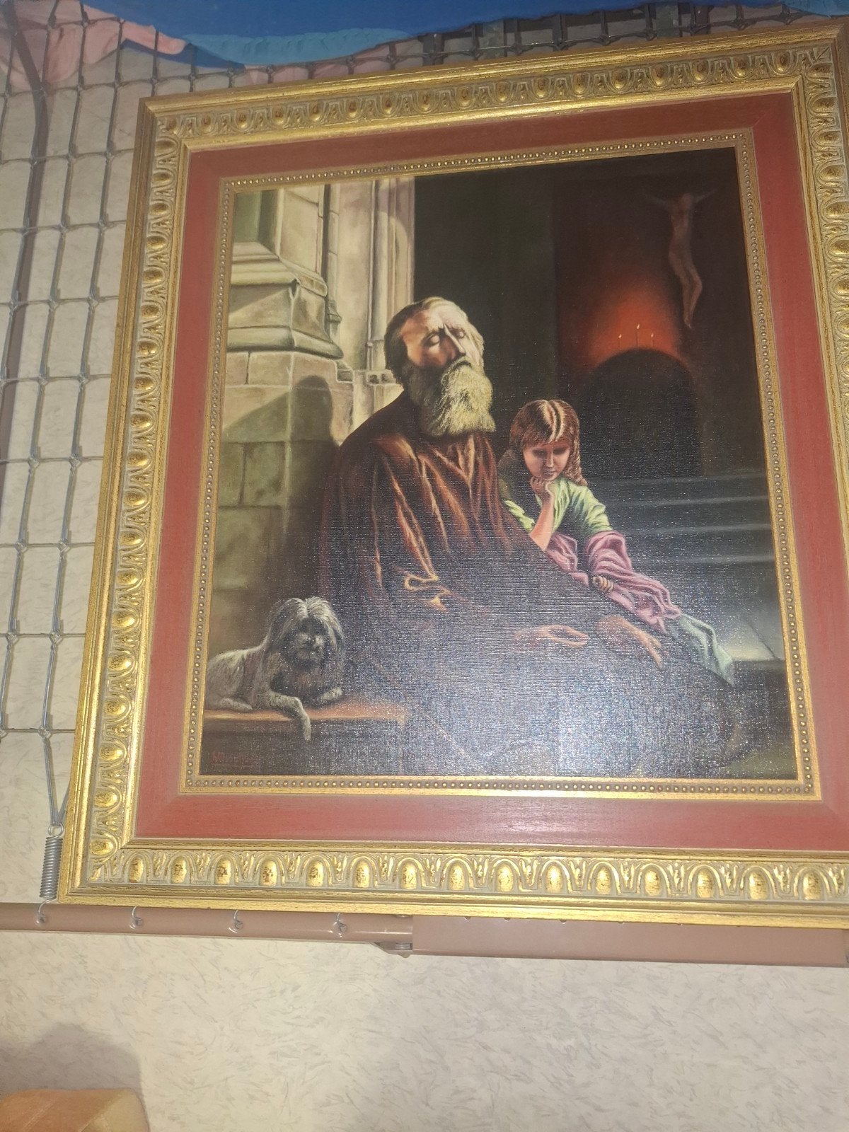 mooi schilderij, Ophalen