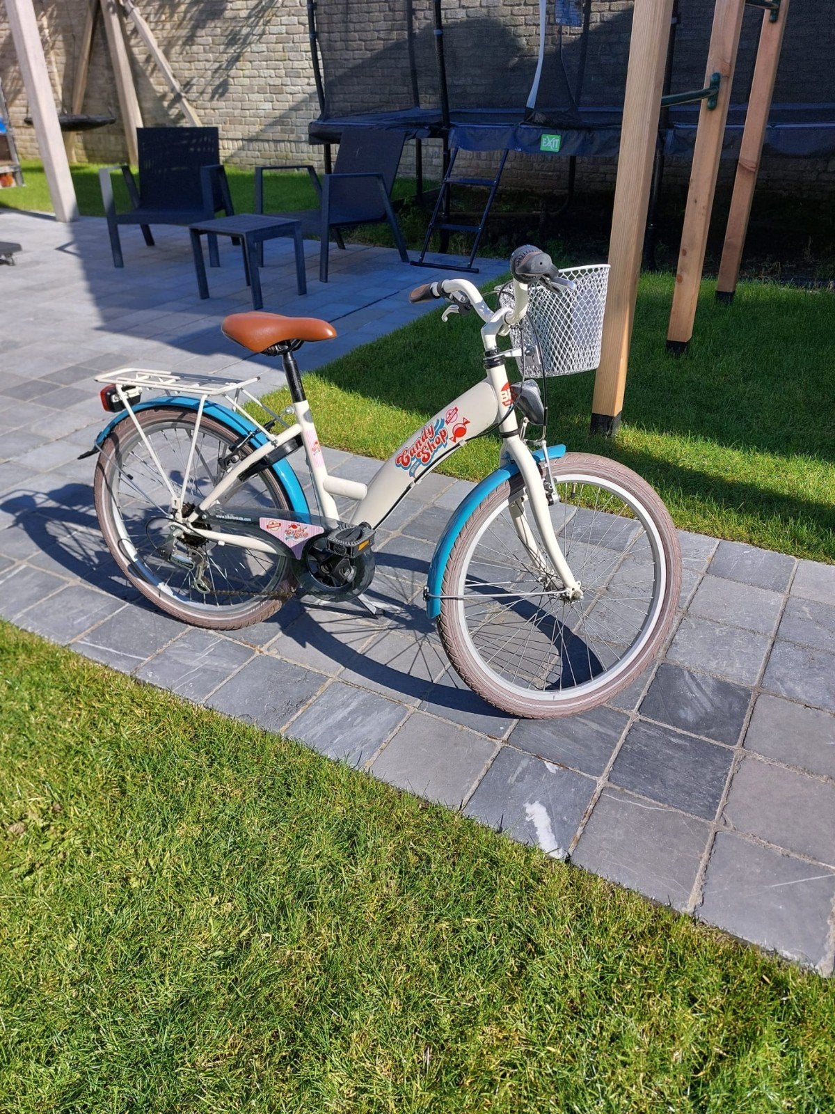 Kinderfiets 22inch BFK, Ophalen, 22 inch, Velgrem, Versnellingen