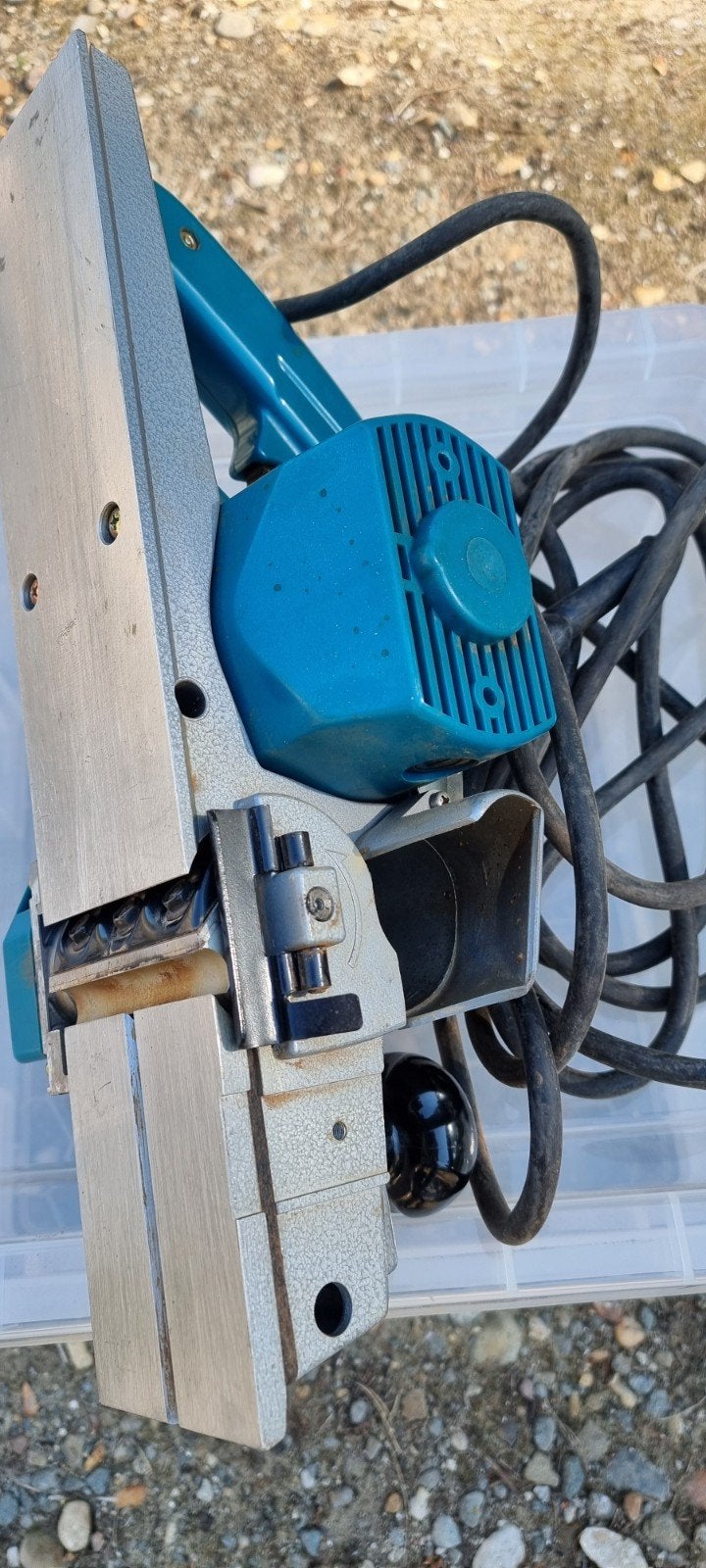 makita schaafmachine 82mm, Doe-het-zelf en Bouw, Ophalen, Gebruikt