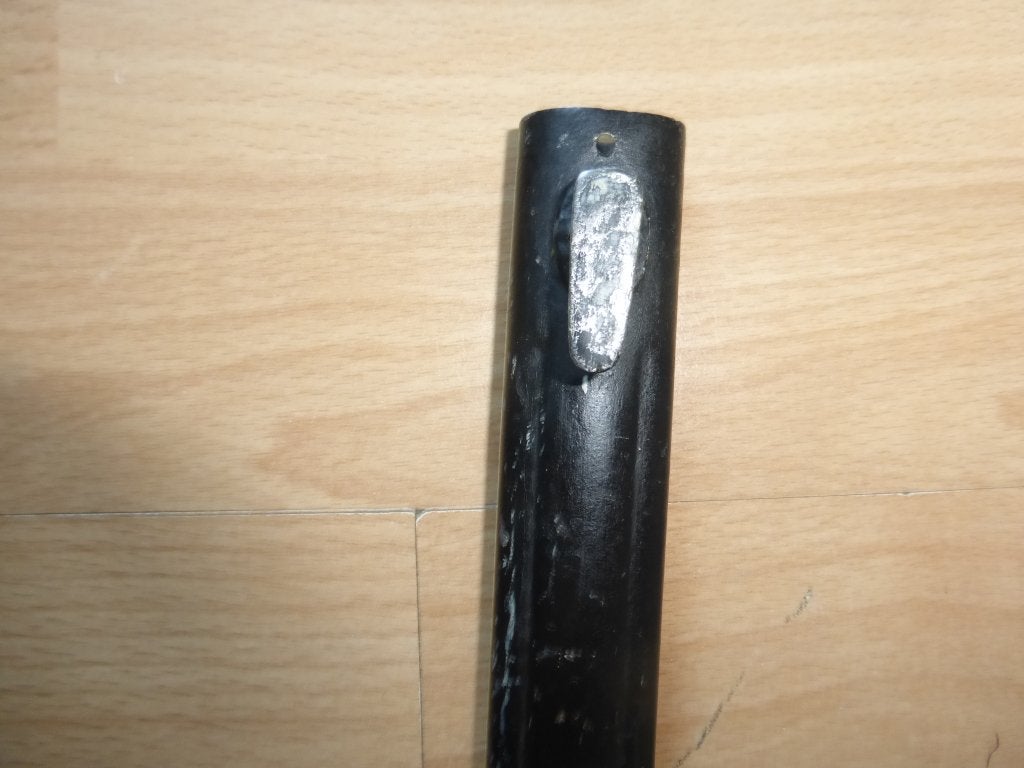 Mauser S.98 ww1 bajonetsjerschede, Verzamelen, Verzenden, Landmacht, Mes of Dolk