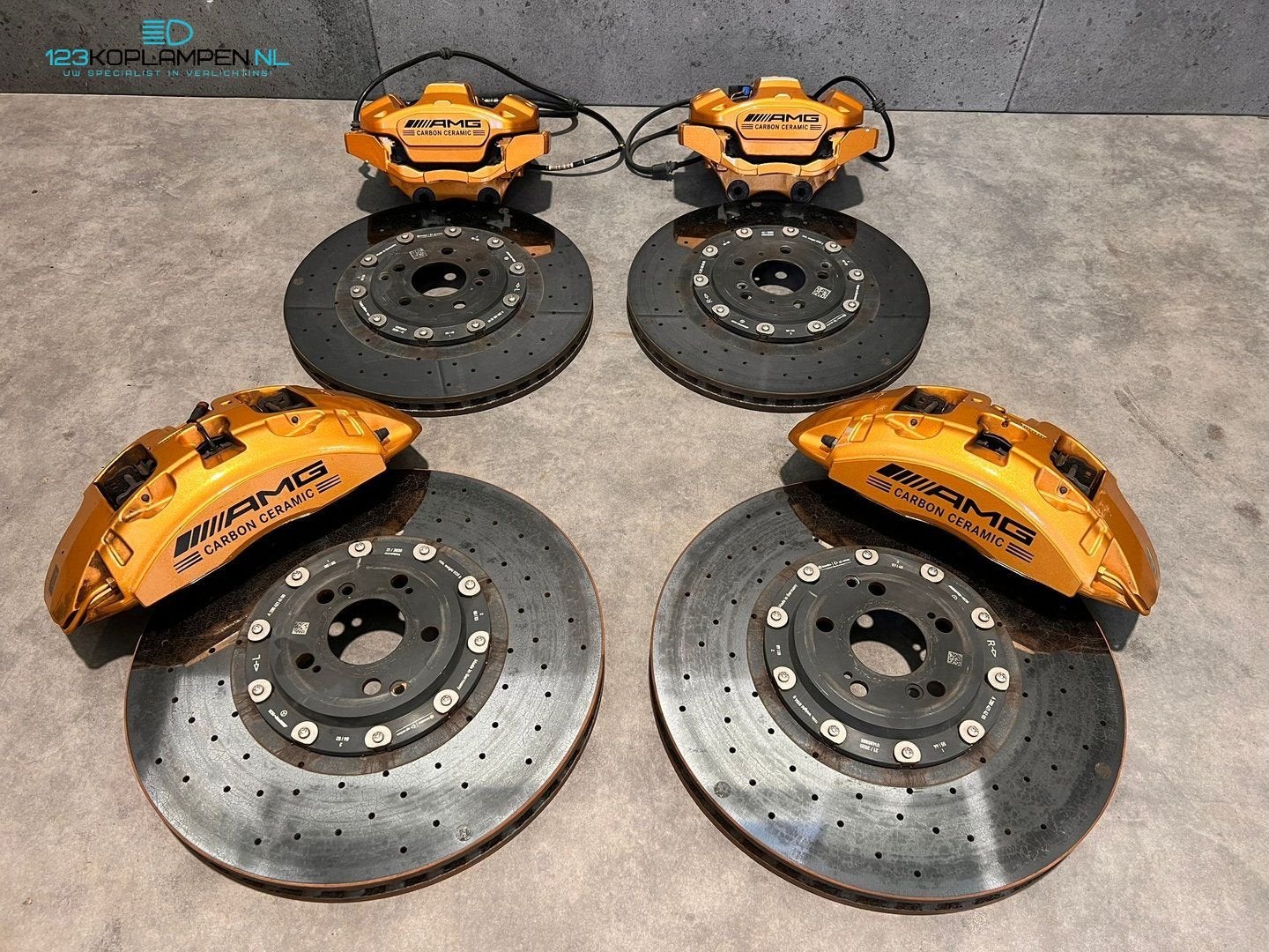 Mercedes AMG Keramische Remmen set E63 S63 W290 W213 W222, Origine de la pièce connue, Utilisé, -, -